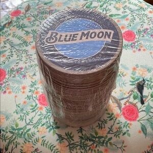 Package of Blue Moon Bar Coasters